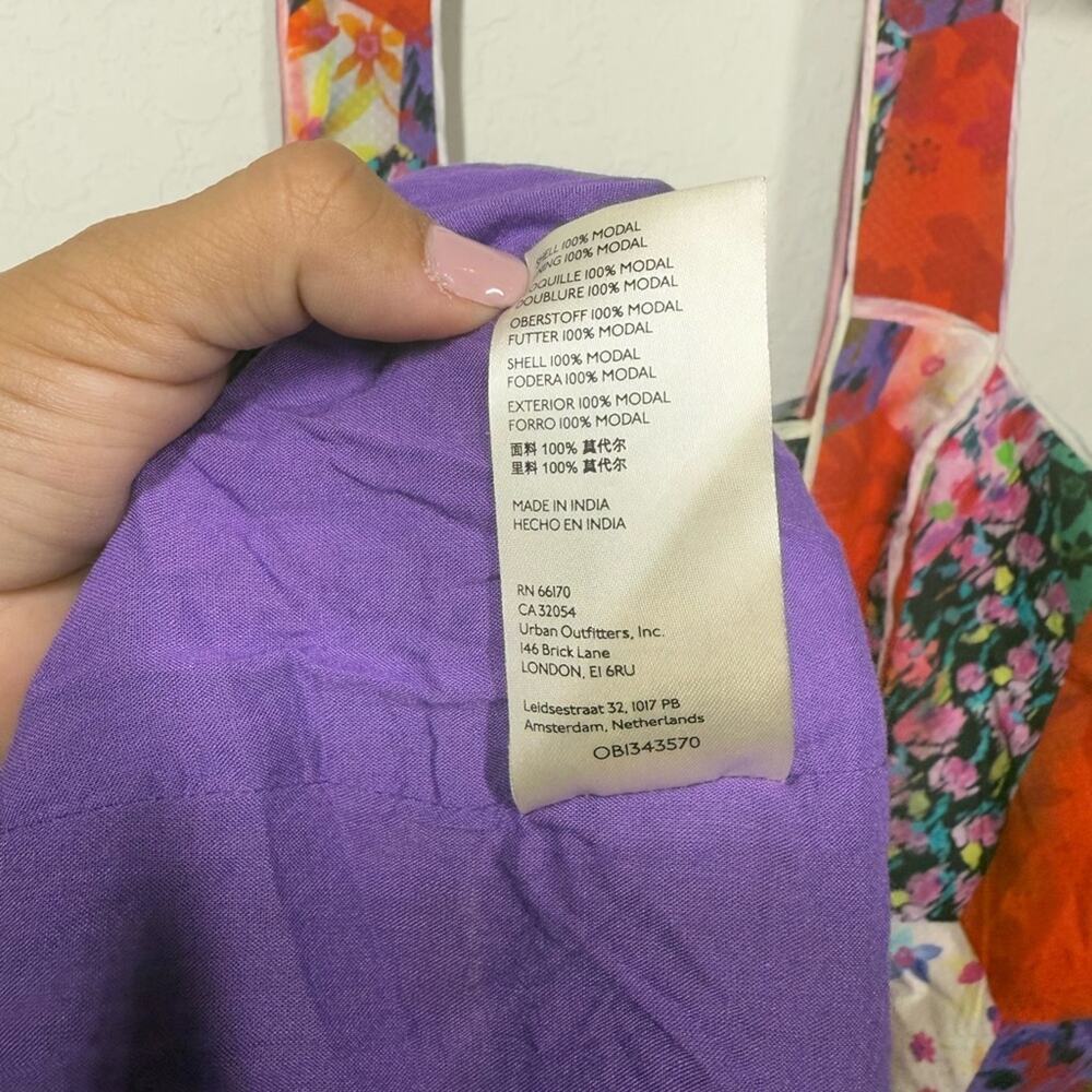 Anthropologie Square Neck Maxi Dress Size 12 - Picture 12 of 13